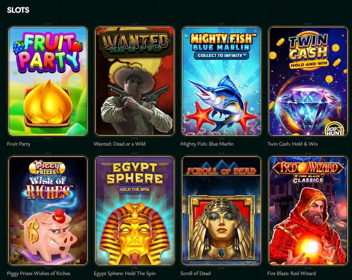 Cashed Jogos slots